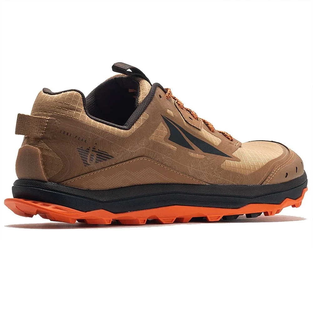 Altra Lone Peak 6 Mens Trail Running Shoes Brown 2 Altra Lone Peak 6 Mens Trail Running Shoes Brown - Image 2