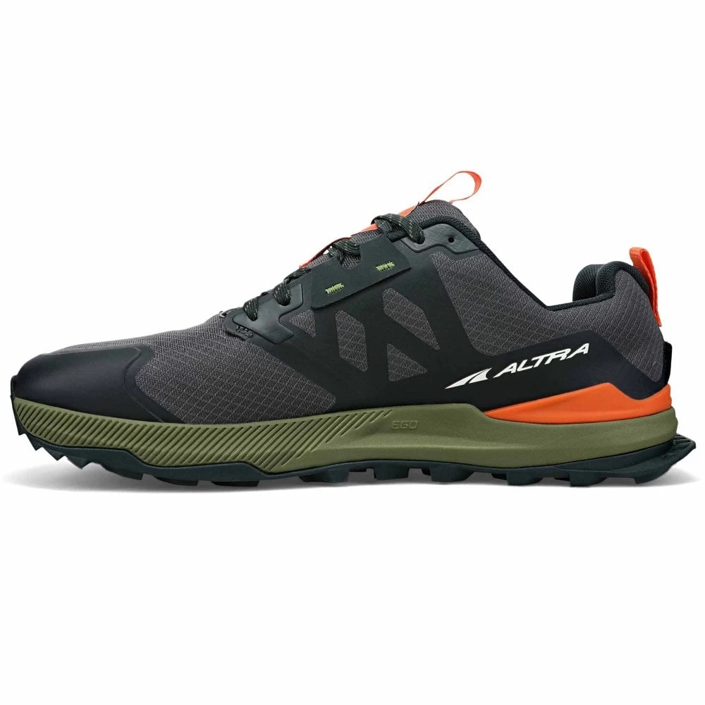 Altra Lone Peak 7 Wide Mens Trail Running Shoes Black/Grey 4 Altra Lone Peak 7 Wide Mens Trail Running Shoes Black/Grey - Image 4