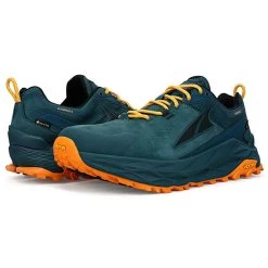 Altra Olympus 5 Hike Low GTX Mens Waterproof Hiking Shoes Deep Teal -Altra olympus 5 hike low gtx mens waterproof hiking shoes deep teal p8195 32564 image