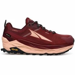 Altra Olympus 5 Hike Low GTX Womens Waterproof Hiking Shoes Maroon