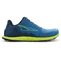 Altra Superior 4.5 Mens Trail Running Shoes Blue/Lime